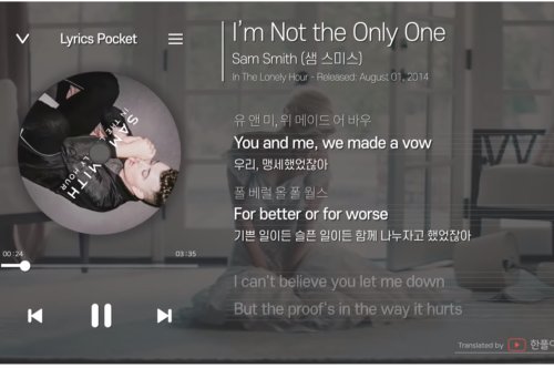 카키마젬의 I’m Not the Only One 커버